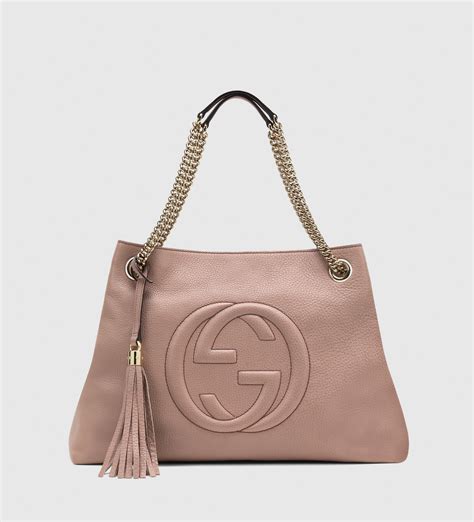 genuine leather gucci bag women|farfetch gucci shoulder bags.